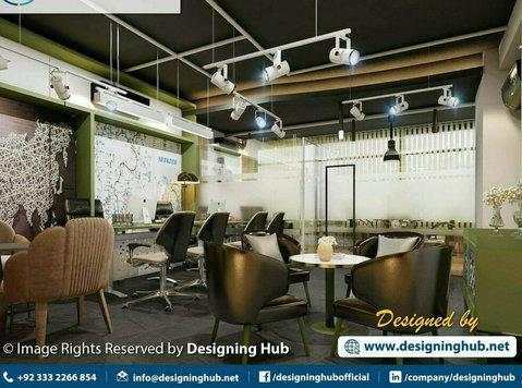 Office Interior Designer in Karachi | Designing Hub - கட்டுமான /அலங்காரம் 
