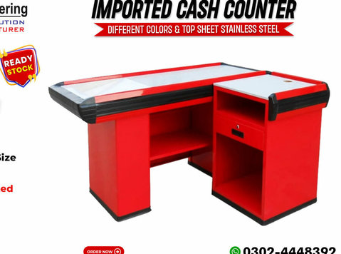 Cash Counter | Display Counter | Cash Counter Manufacturer - Legal/Gestoría