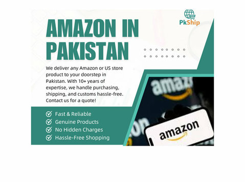 Amazon products in Pakistan by Pkship.com - Services: Other
