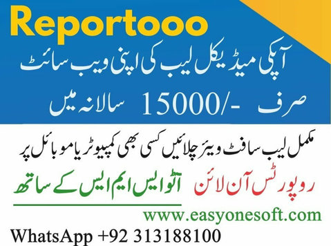Reportoo Online Management System For Labs & Hospitals - Services: Other