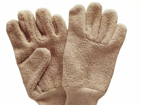 Bakery Heavy Terry Mitten, Cotton Terry Working Glove - Ropa/Accesorios