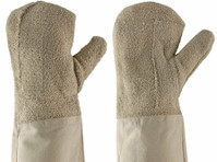 Bakery Heavy Terry Mitten, Cotton Terry Working Glove - Clothing/Accessories