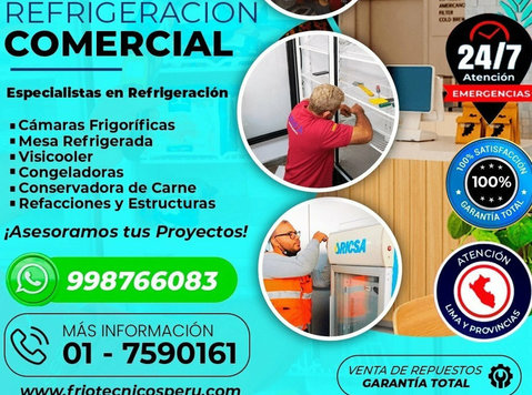 ❄️en Surco¨Reparación Profesional de Refrigeración Comercial - Hogar/Reparaciones