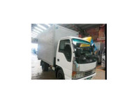sobida isuzu aluminum closed van 4x2 truck 6wheeler 10foot - Mobil/Sepeda Motor