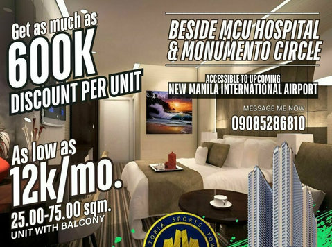 Property in Caloocan 25sqm to 75 sqm. unit with balcony - Buy & Sell: Other