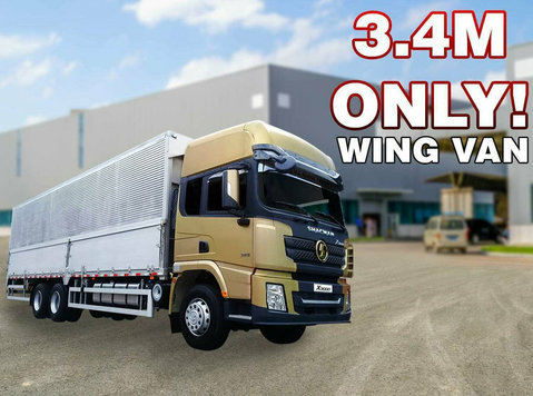 Shacman X3000 6x2 10 wheeler 32-foot Aluminum Wing Van truck - Andet