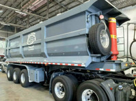 Trailer Dump 36 cubic meter tri-axle 12-wheel new FOR SALE - Inne