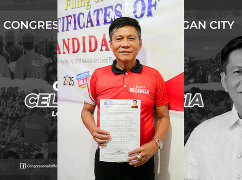 Celso Regencia Magpapili Pag Usab Isip Congressman Sa 2025 - Community: Other