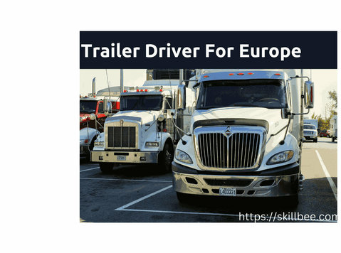 hire trailer driver for europe - Andet