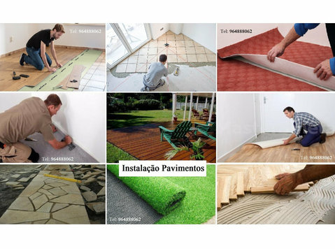 Aplicação chão flutuante, cerâmicas, alcatifas, . - Строительство/отделка