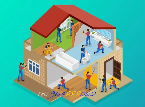 Remodelação de interiores, Manutenção. - Строительство/отделка