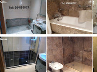 Substituição de banheira por base de duche. - Costruzioni/Imbiancature