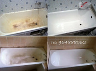 Renovação de banheiras. Restauro de banheiras - esmaltagem, - Domésticos/Reparação
