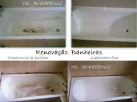 Renovação de banheiras. Restauro de banheiras - esmaltagem, - Hushåll/Reparation