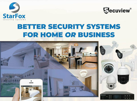 Batter Security Systems for Home or Business with installati - بجلی کی چیزیں