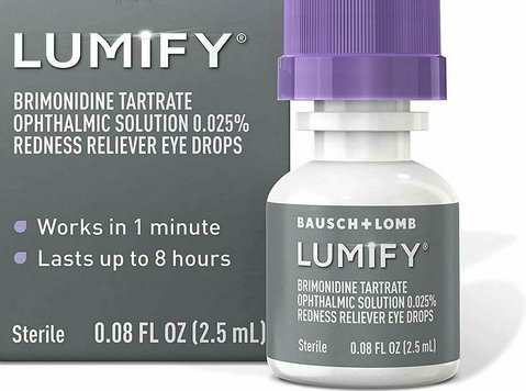 Lumify Redness Reliever Eye Drops 0.08 Ounce 2.5ml Qatar - Друго