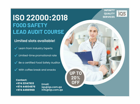 Iso 22000:2018 Fsms Lead Audit Training - Inne