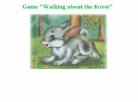 Игра "Прогулка по лесу" на английском и русском - Miminka a děti
