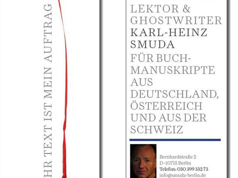 Lektor für Ihr Buch. Manuskriptberater vor Ort. - Edición/Traducción