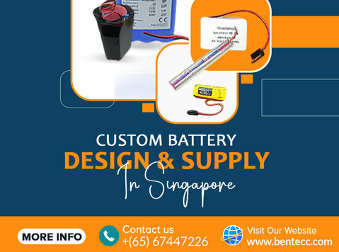 Custom Battery Design & Supply in Singapore - Elektronikk