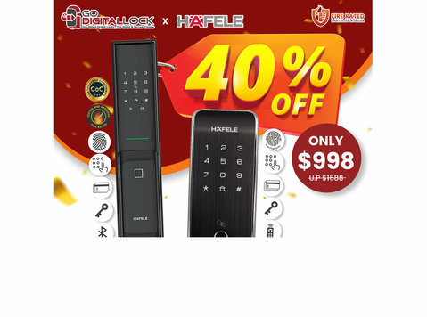Unlock Big Savings: 40% Off Hafele Fire-rated Digital & Gate - الکترونیک