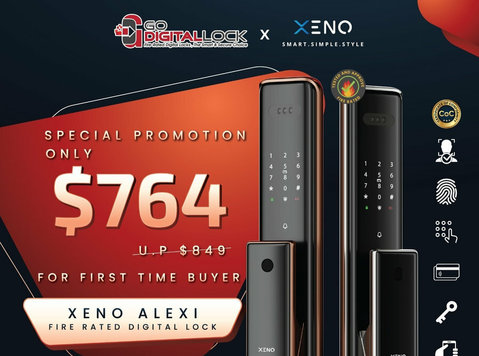 2024 Singapore Deals | Get the Xeno Alexi Fire Rated Digital - Möbel/Haushaltsgeräte
