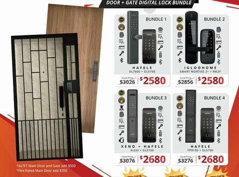 Upgrade Home Security! Explore our 2024 Bundle Sale in singa - Mobili/Elettrodomestici