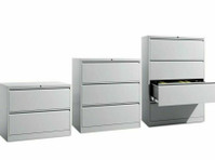 Vertical and Lateral Metal Filing Cabinets for sale - Møbler/hvidevarer