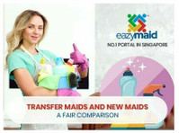 Hire a Transfer Maid via Maid Agency Singapore - Чистење