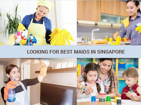 Leading Maid Agency in Singapore - Почистване