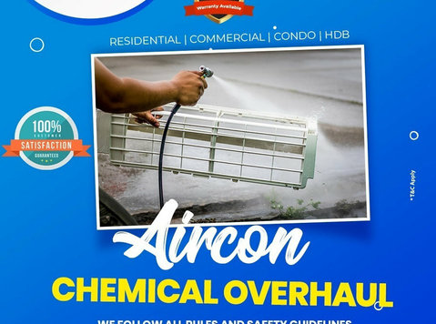 Aircon chemical overhaul - Апарати за домаќинство / Поправка