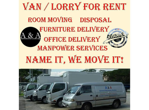 Delivery Services in any parts of Singapore. - Moving/Transportation