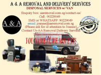 Dispose those Unwanted stuffs Legally in our Van w/ Driver. - Taşınma/Taşımacılık