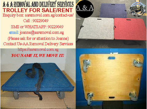 Heavy Duty Trolley for your Moving Services. - Flytting/Transport