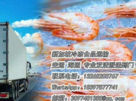 冷冻食品海运新加坡，专业冷链拼箱服务，新鲜直达！ - 搬运/运输