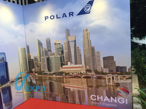 Stage Backdrop Printing in Singapore | U expo - その他