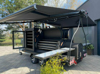 smoker trailer master smoker bbq grill texas 2 xxl - Mobil/Sepeda Motor