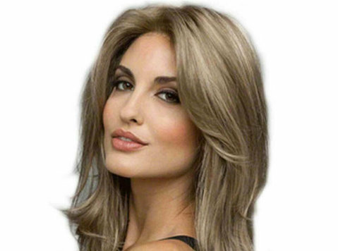 Long Wavy Wig for Women Heat Resistant Fiber for Daily Party - Clothing/Accessories