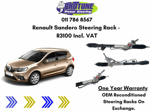 Renault Sandero - OEM Reconditioned Steering Racks - Egyéb