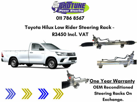 Toyota Hilux Low Rider - Oem Reconditioned Steering Racks - Buy & Sell: Other