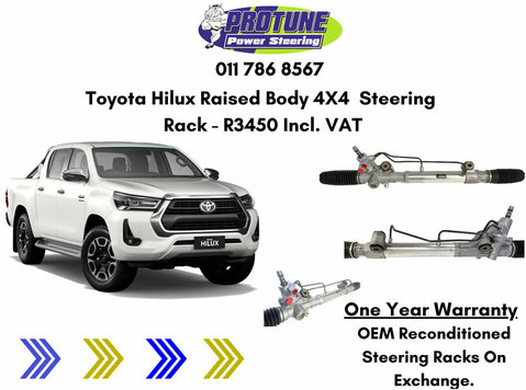 Toyota Hilux Raised Body 4x4 - Oem Recon. Steering Racks - Buy & Sell: Other