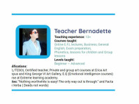 Online English lessons with a Tefl/TESOL Certified teacher ! - Language classes