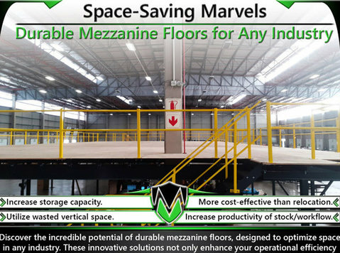 Space-saving marvels durable Mezzanine Floors - Muu