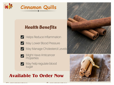 Get Fresh Cinnamon Quills Direct from the Spice Supplier - Buy & Sell: Other