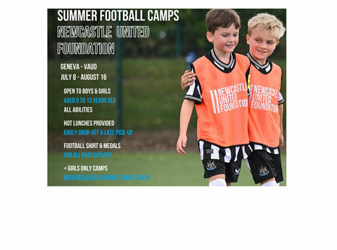 Summer Footballs Camps & Newcastle United Foundation Camps - Klubok/Események