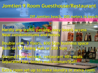Jomtien 9 Room Guesthouse/restaurant for Sale - 商业伙伴
