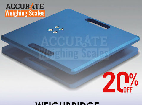 Electronic Weighbridge for weighing vans and containers - Autres