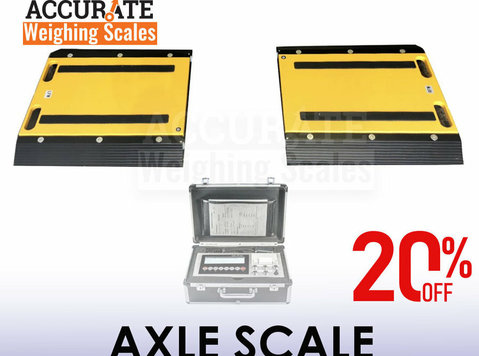 In-ground and Portable Truck Scales Axle and Wheel Scales - Sonstige