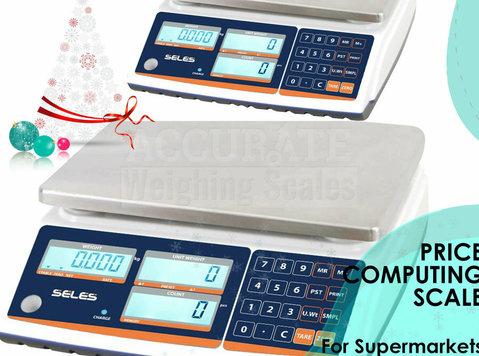 Price computing and counting digital weighing scales - Outros