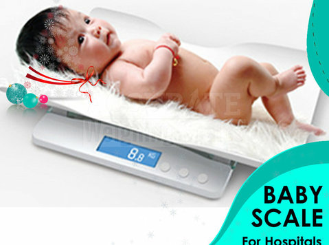 Versatile digital baby weighing scale with Lcd backlit - Muu